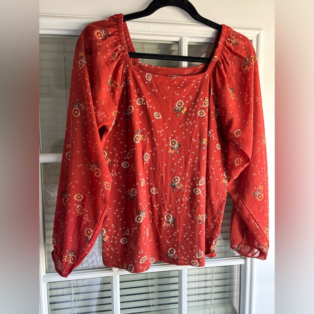 LOFT floral top
